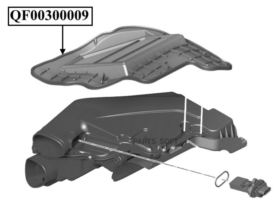 ФИЛЬТР ВОЗДУШНЫЙ QUATTRO FRENI QF36A00016