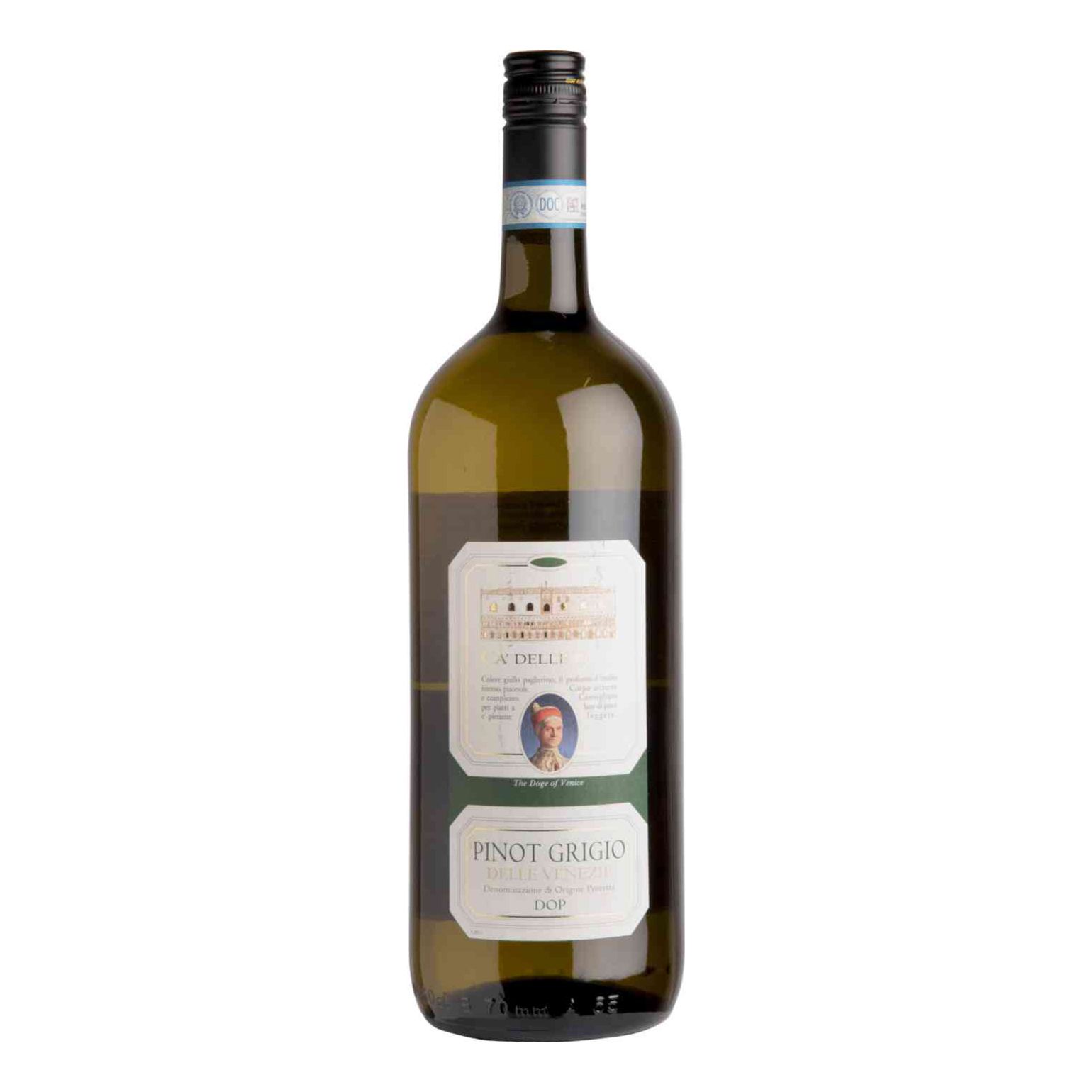 

Вино Ca'delle Rose Pino Grigio белое сухое 1,5 л Италия