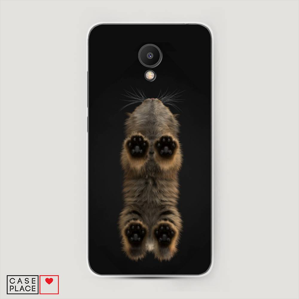 

Чехол Awog на Meizu M6S "Кошачьи лапки", Черный, 72450-1