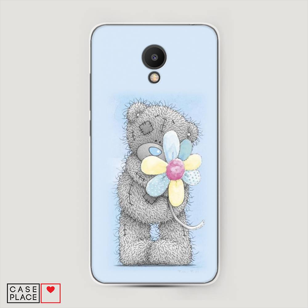 

Чехол Awog на Meizu M6S "Me to you с ромашкой", Голубой;серый;желтый, 72450-2