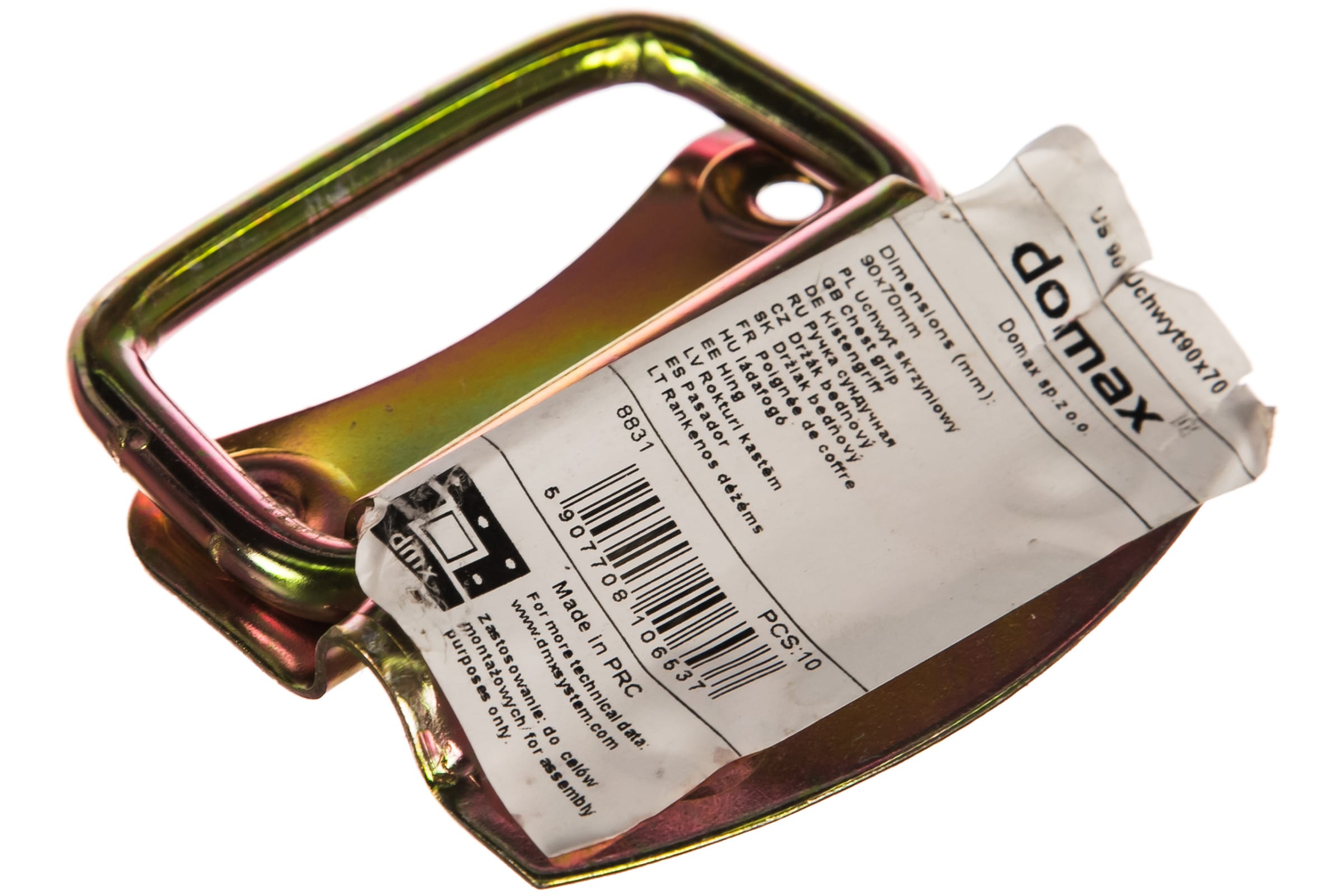 

Rusconnect Ручка сундучная DMX 8831 90х75 mm 8831 10 шт