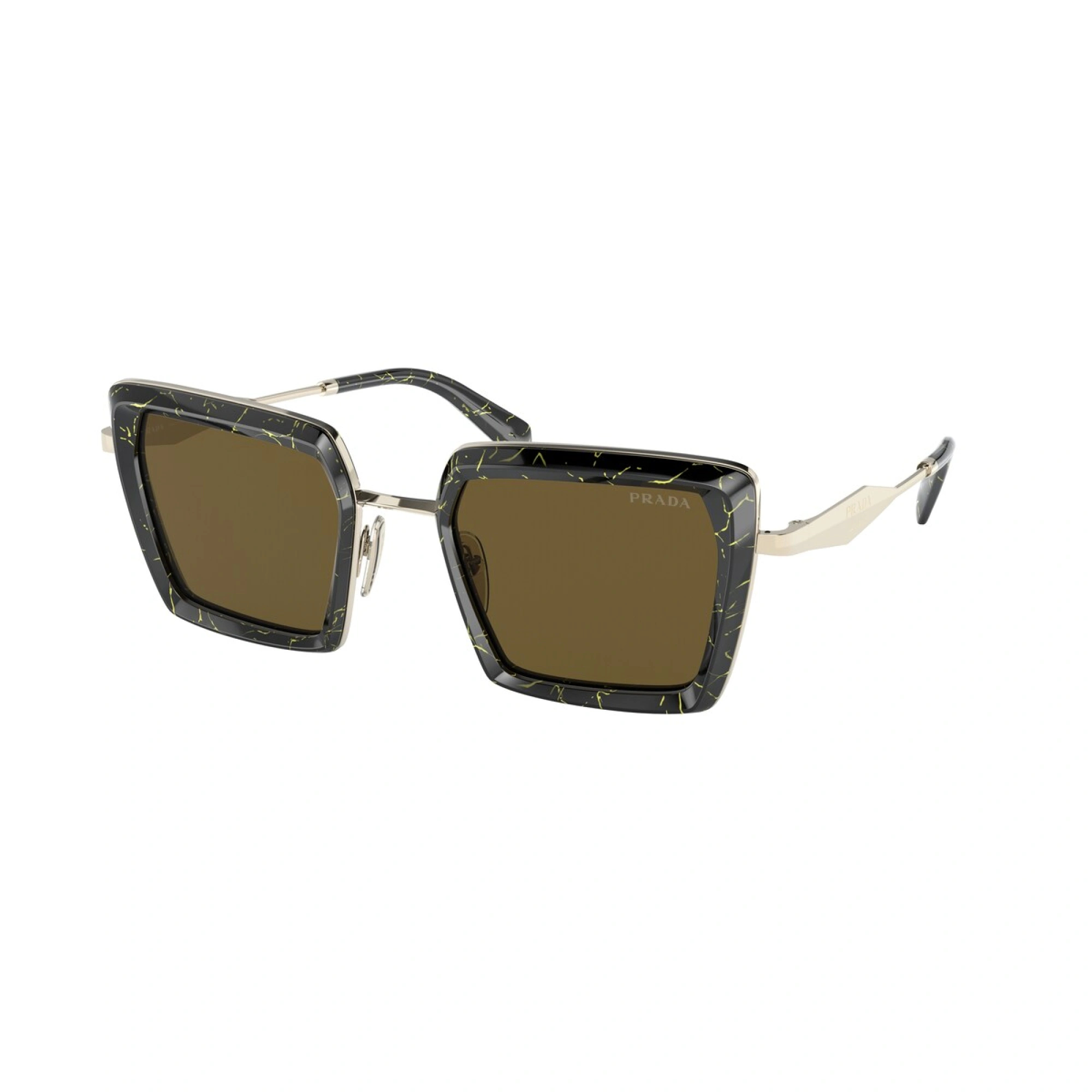 Солнцезащитные очки женские PRADA 0PR 55ZS коричневые