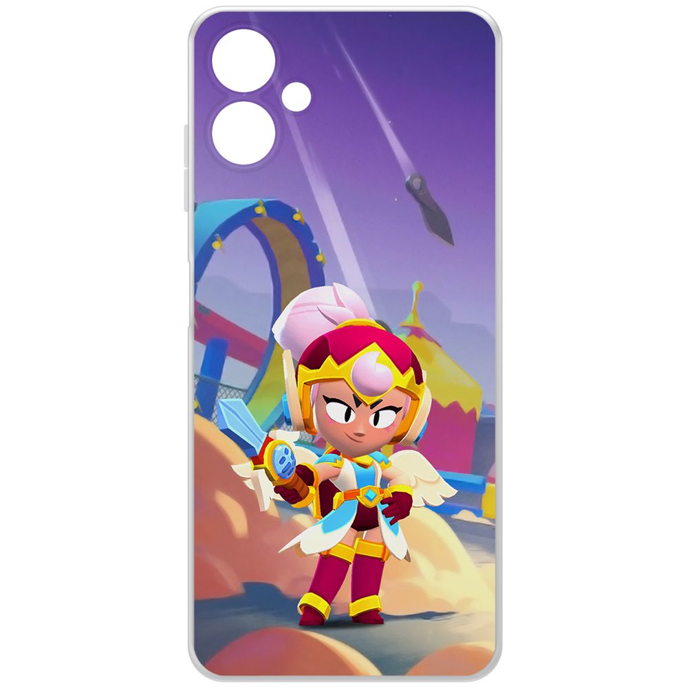 Чехол-накладка Clear Case Brawl Stars-Валькирия Джанет для Samsung Galaxy A06 (A065) 600022341208 прозрачный