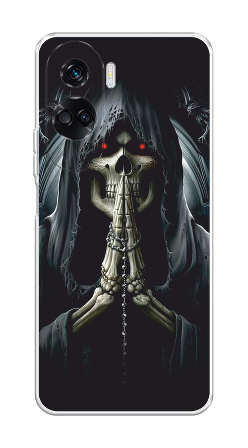 

Чехол Homey на Honor 90 Lite "Молитва", Серый, 6122350-1