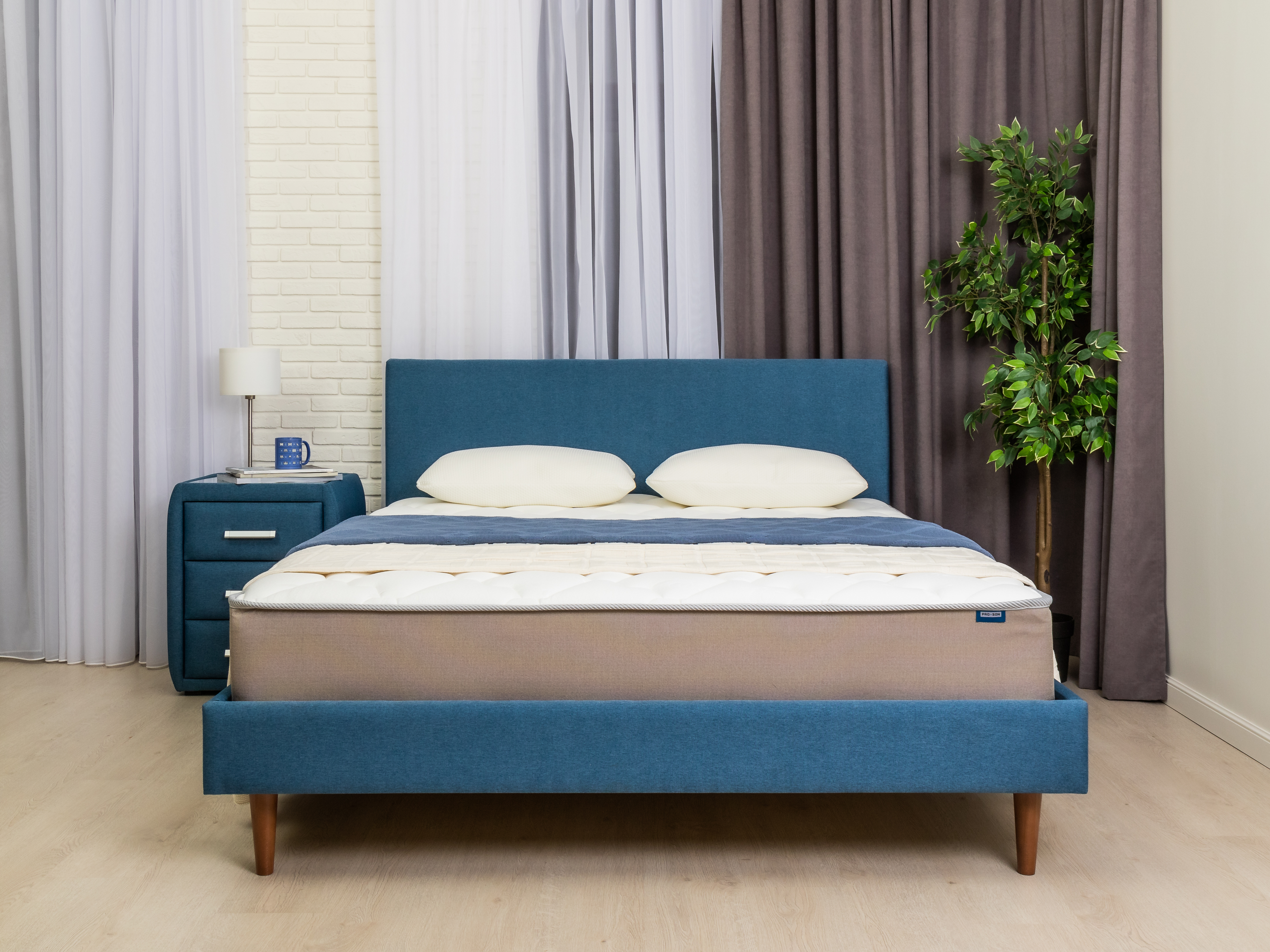 

Матрас ортопедический пружинный Lux Duo M/S размер 160x200, Белый, Lux Duo M/S