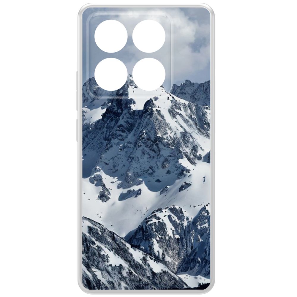 

Чехол-накладка Krutoff Clear Case Горы для Xiaomi 14T Pro, Прозрачный