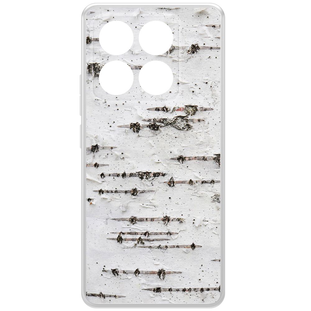 

Чехол-накладка Krutoff Clear Case Березка для Xiaomi 14T Pro, Прозрачный