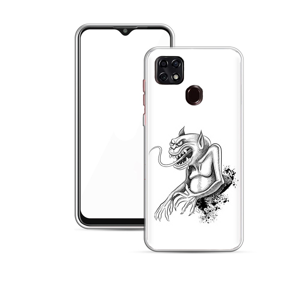 

Чехол MyPads Tocco для ZTE V2020 чорт (PT226946.457.692), Прозрачный, Tocco