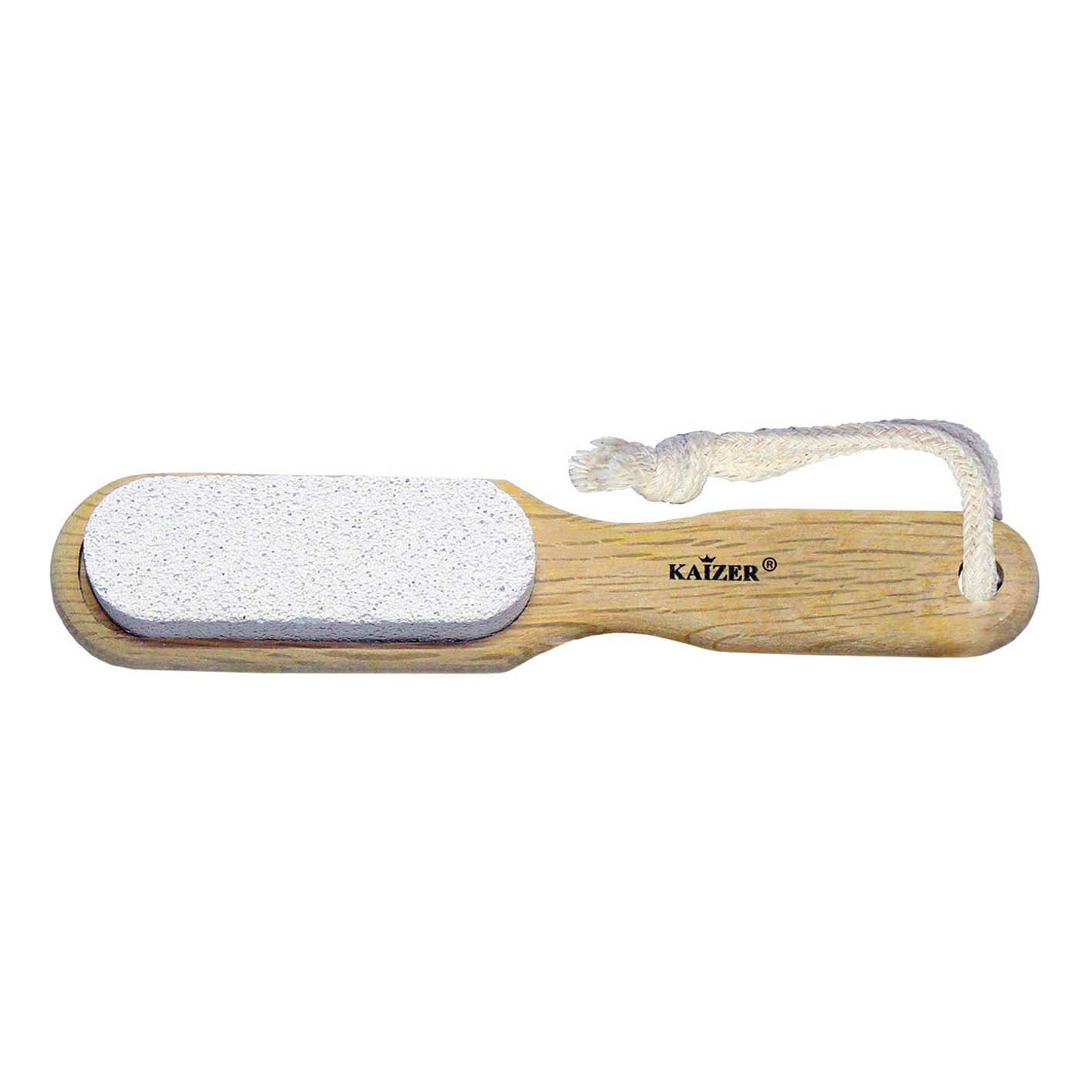 Пемза Kaizer для педикюра с деревянной ручкой печать для сургуча с деревянной ручкой инь ян кошки 9х3х3 см