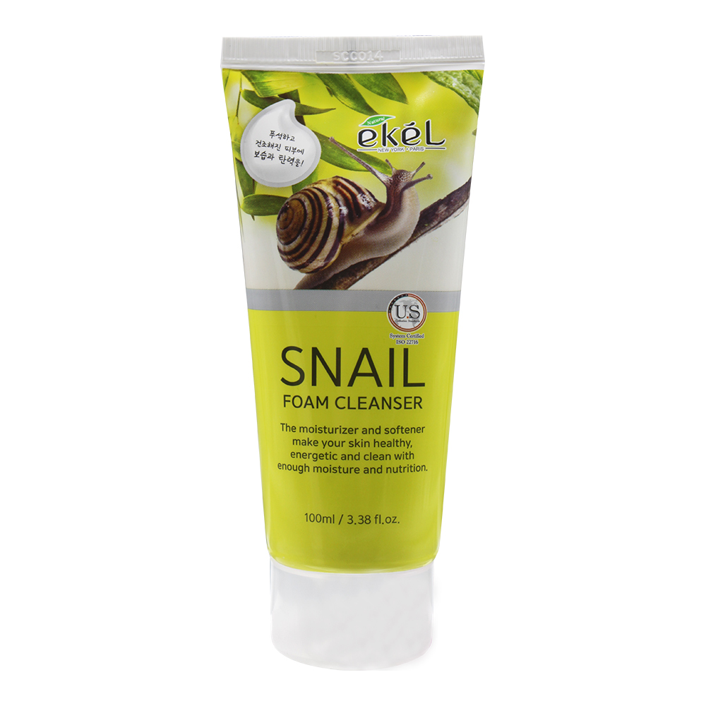 

Пенка для лица Ekel Foam Cleanser Snail очищающая 100 мл