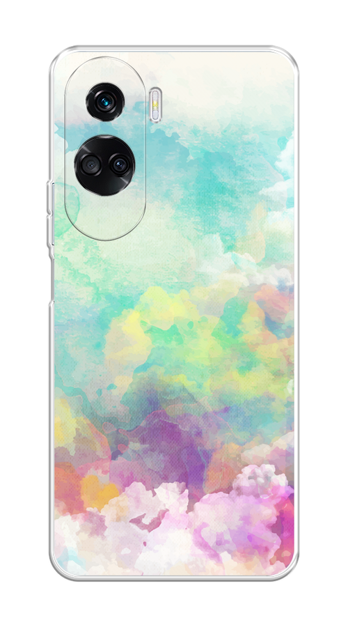 

Чехол Homey на Honor 90 Lite "Воздушное небо", Белый;голубой;розовый;желтый, 6122350-1