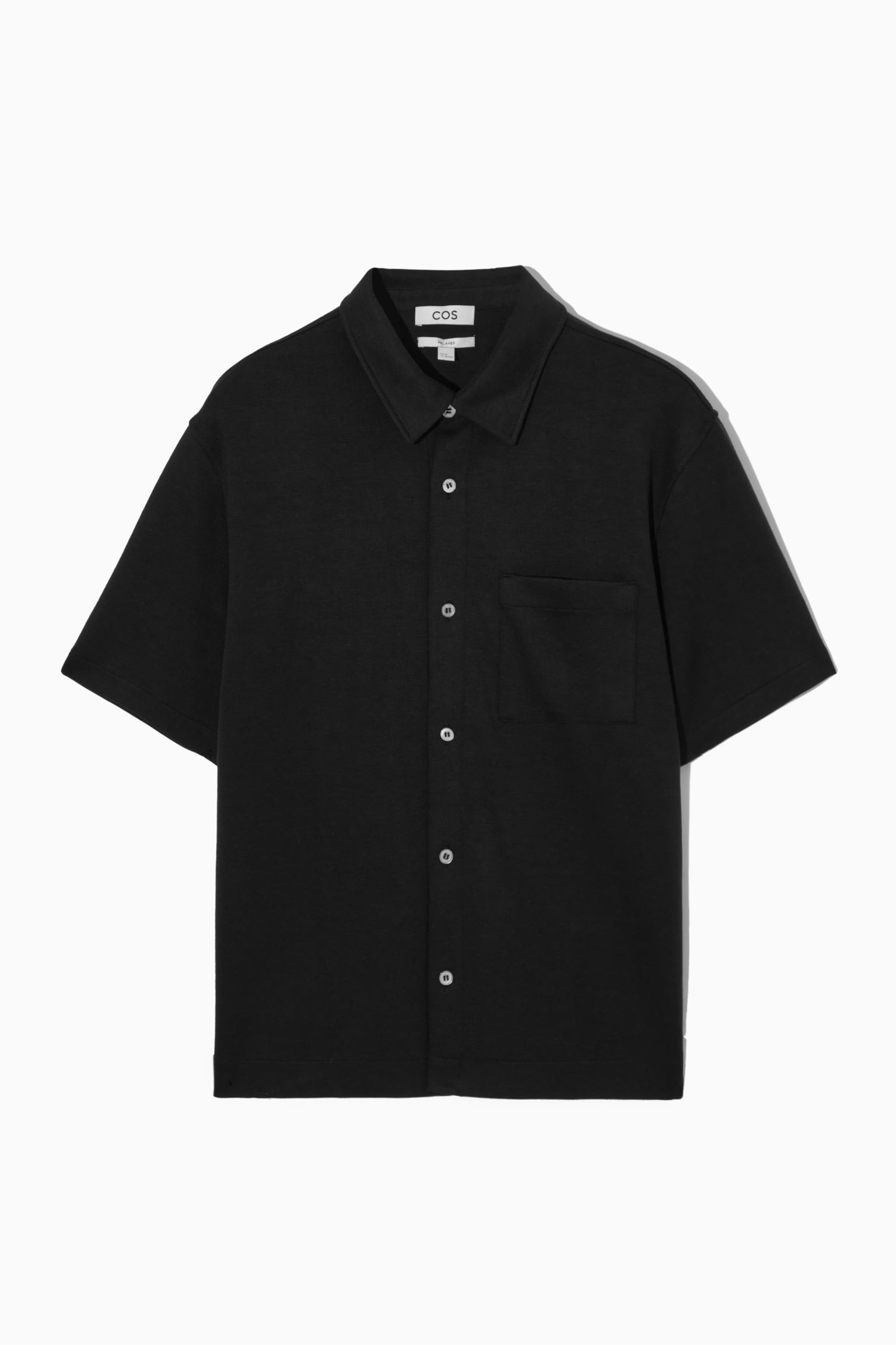 Рубашка мужская COS 1165483001 черная S (доставка из-за рубежа)