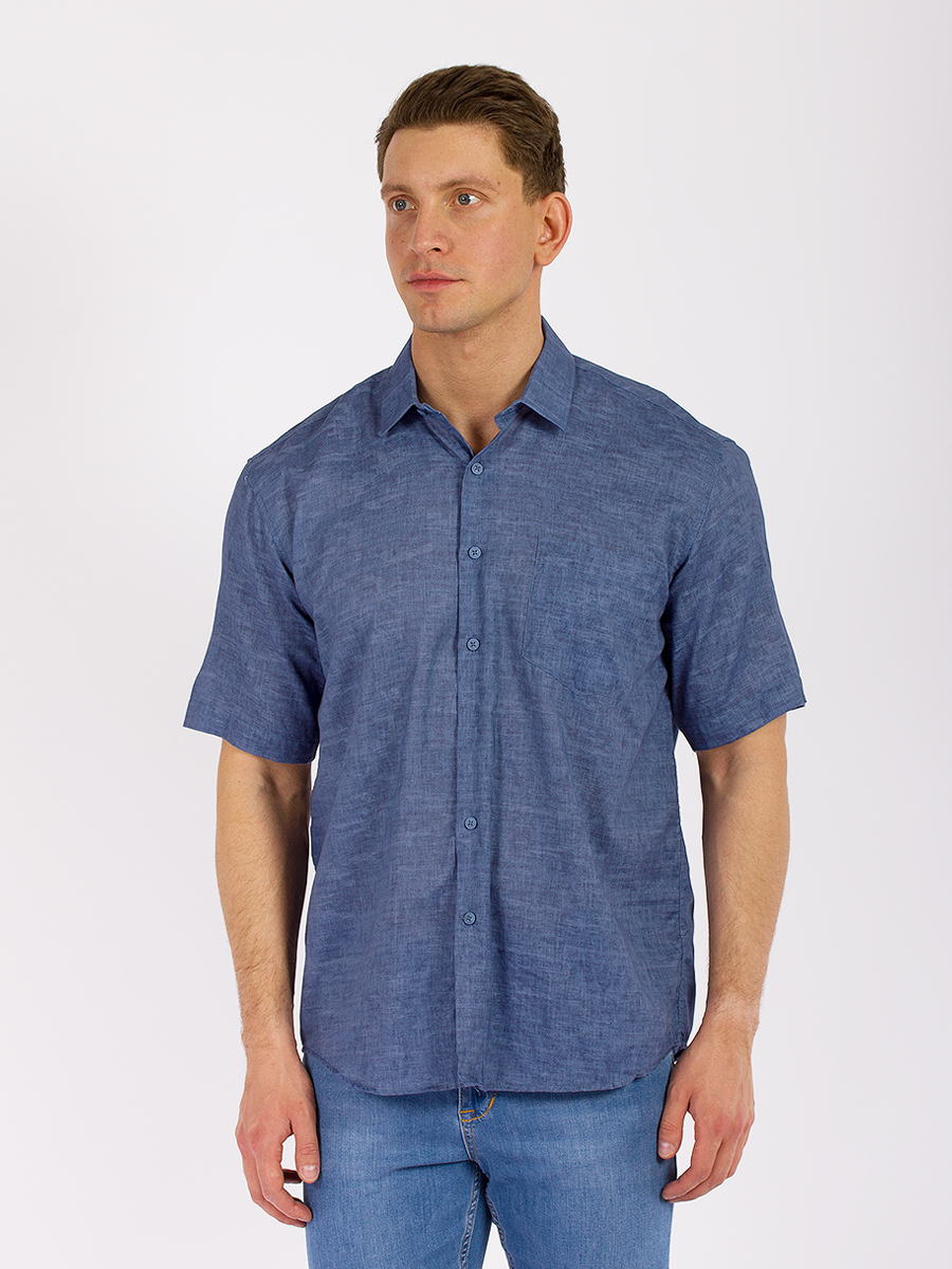 Рубашка мужская PALMARY LEADING GD57000650 синяя XL
