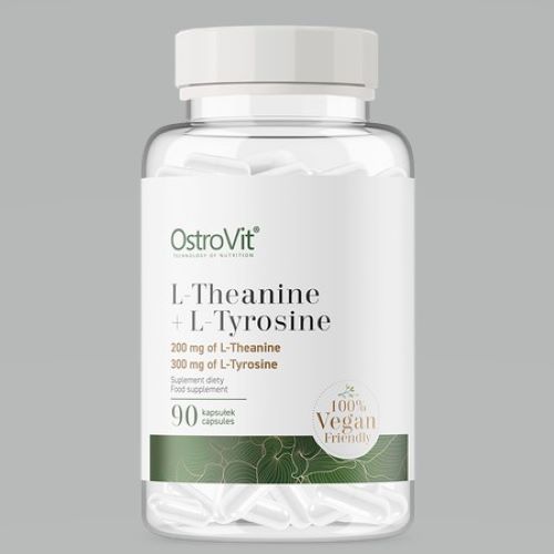 

Адаптогены Ostrovit L-Theanine + L-Tyrosine VEGE 90 капсул