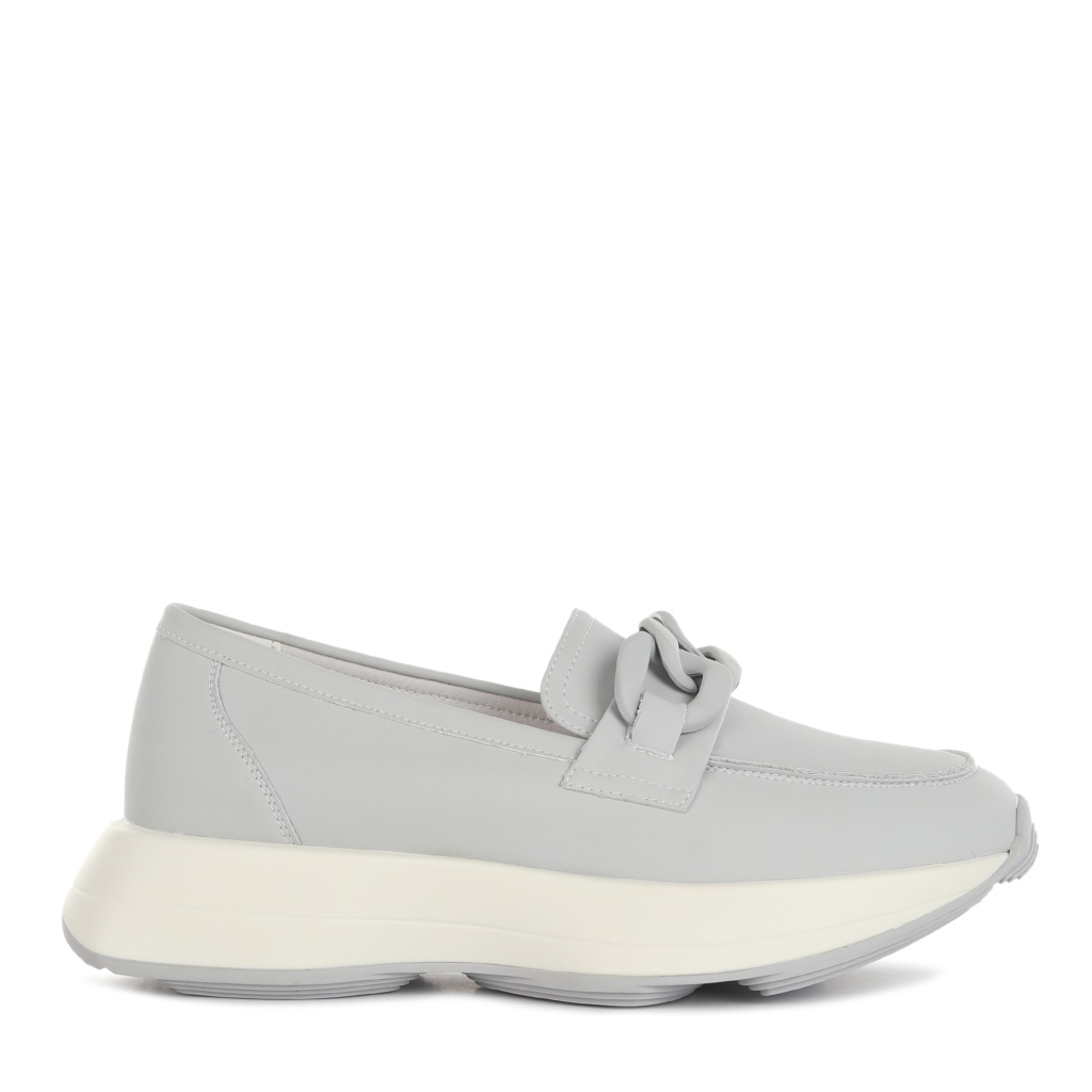 

Лоферы женские Abricot VW-0355 серые 38 RU, VW-0355