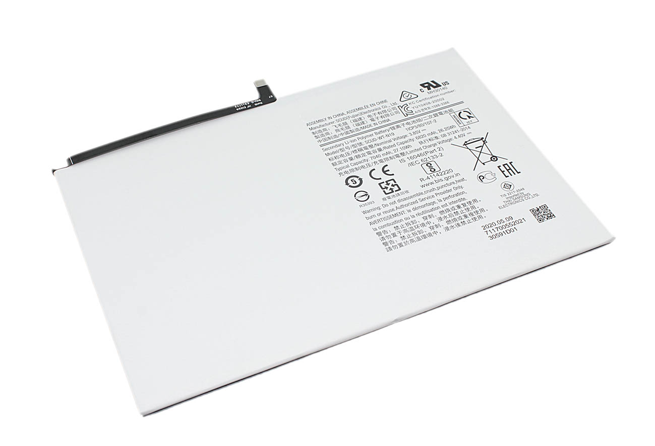 

Аккумуляторная батарея SCUD-WT-N19 для Samsung Galaxy Tab A7 10.4 2020 26.18Wh, Белый, SCUD-WT-N19