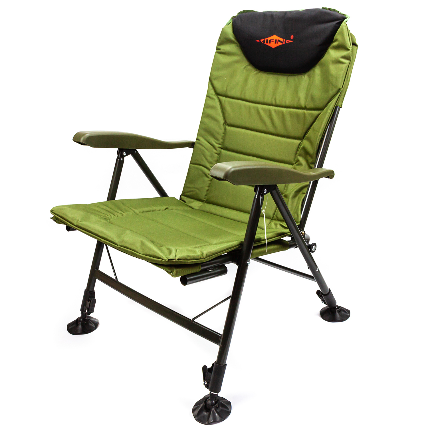 Кресло складное Mifine 55071 green/black