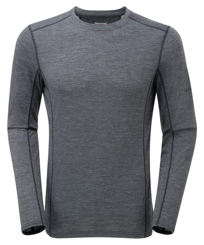 Термолонгслив Montane Primino 140 Long Sleeve T-Shirt, black, L