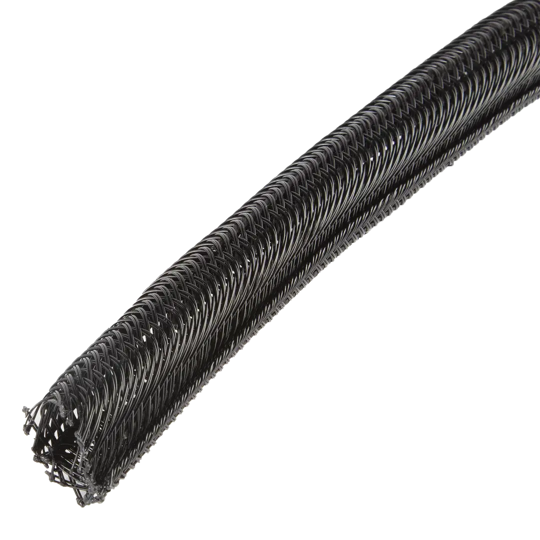 Рукав кабеля Unica System 15 мм 2 м полиамид цвет чёрный рукав газовый d9 0 чёрный с красной полосой