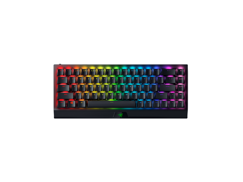 фото Игровая клавиатура razer blackwidow v3 mini hyperspeed (green switch) phantom edition