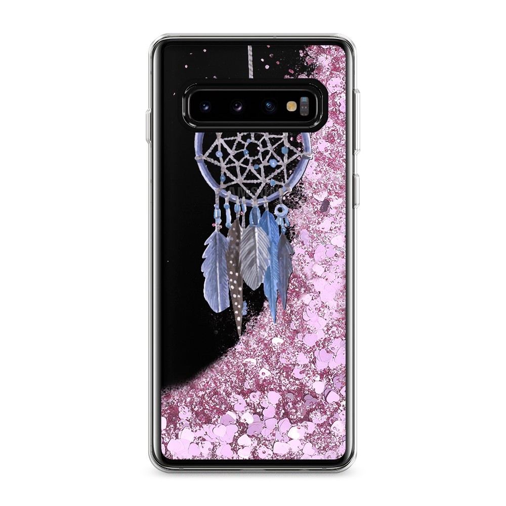 

Чехол Awog на Samsung Galaxy S10 "Синий ловец снов акварель", Разноцветный, 27094-1