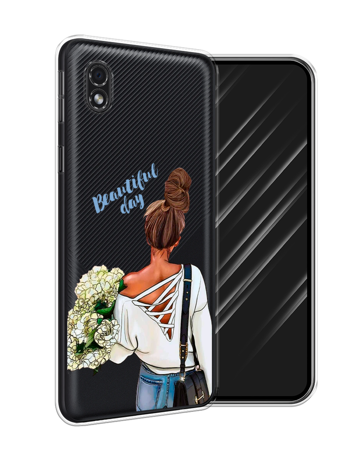 

Чехол Awog на Samsung Galaxy A01 Core / Самсунг A01 Core "Beautiful day vector", Коричневый;белый;зеленый, 2101250-6