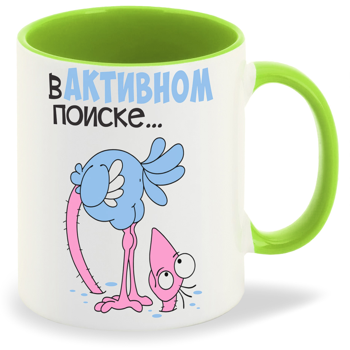 

Кружка CoolPodarok В активном поиске, В активном поиске