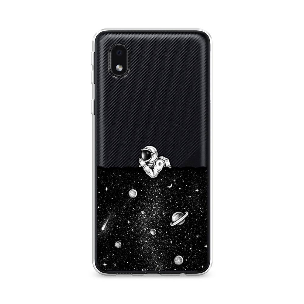 

Чехол Awog на Samsung Galaxy A01 Core / Самсунг A01 Core "Космический сон", Серый, 2101250-4