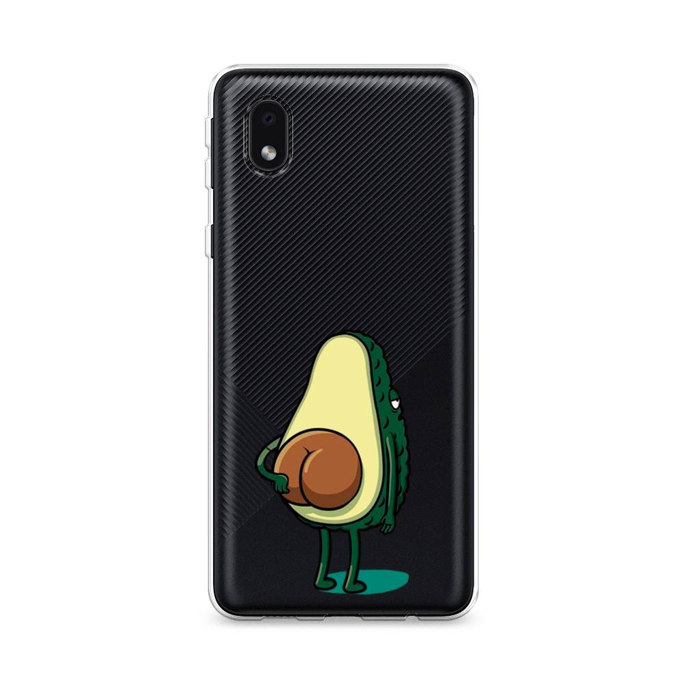 

Чехол Awog на Samsung Galaxy A01 Core / Самсунг A01 Core "Попа авокадо", Зеленый;коричневый;прозрачный, 2101250-10