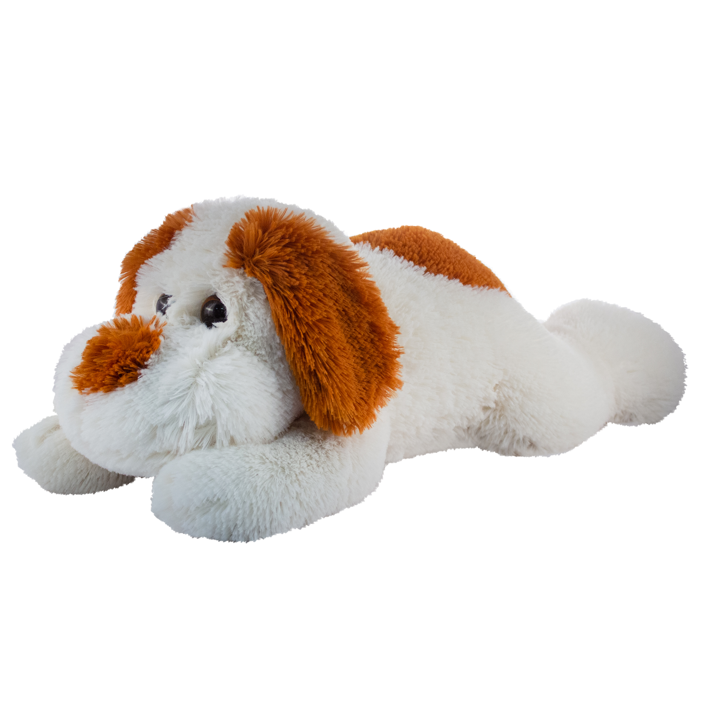 фото Мягкая игрушка kiddieart собака чаппи 60 см бело-коричневый 60003