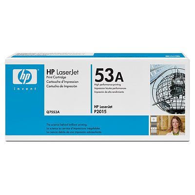 Картридж для лазерного принтера HP 53A (Q7553A) черный, оригинал