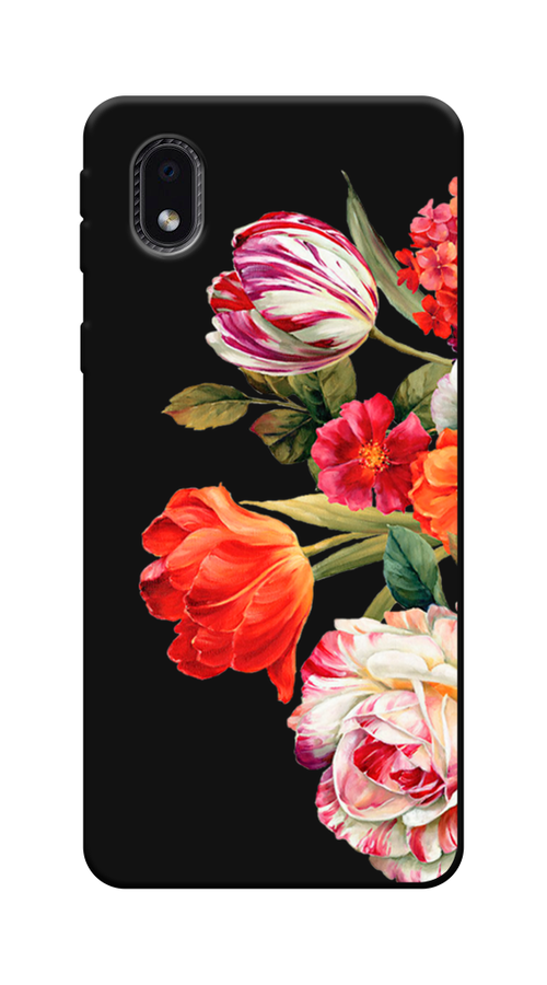 

Чехол Awog на Samsung Galaxy A01 Core / Самсунг A01 Core "Весенний букет", Красный;розовый;зеленый, 2101252-1