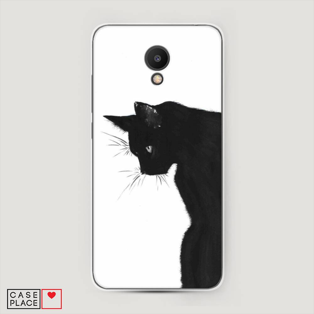 

Чехол Awog на Meizu M6S "Black cat", Черный;белый, 72450-1