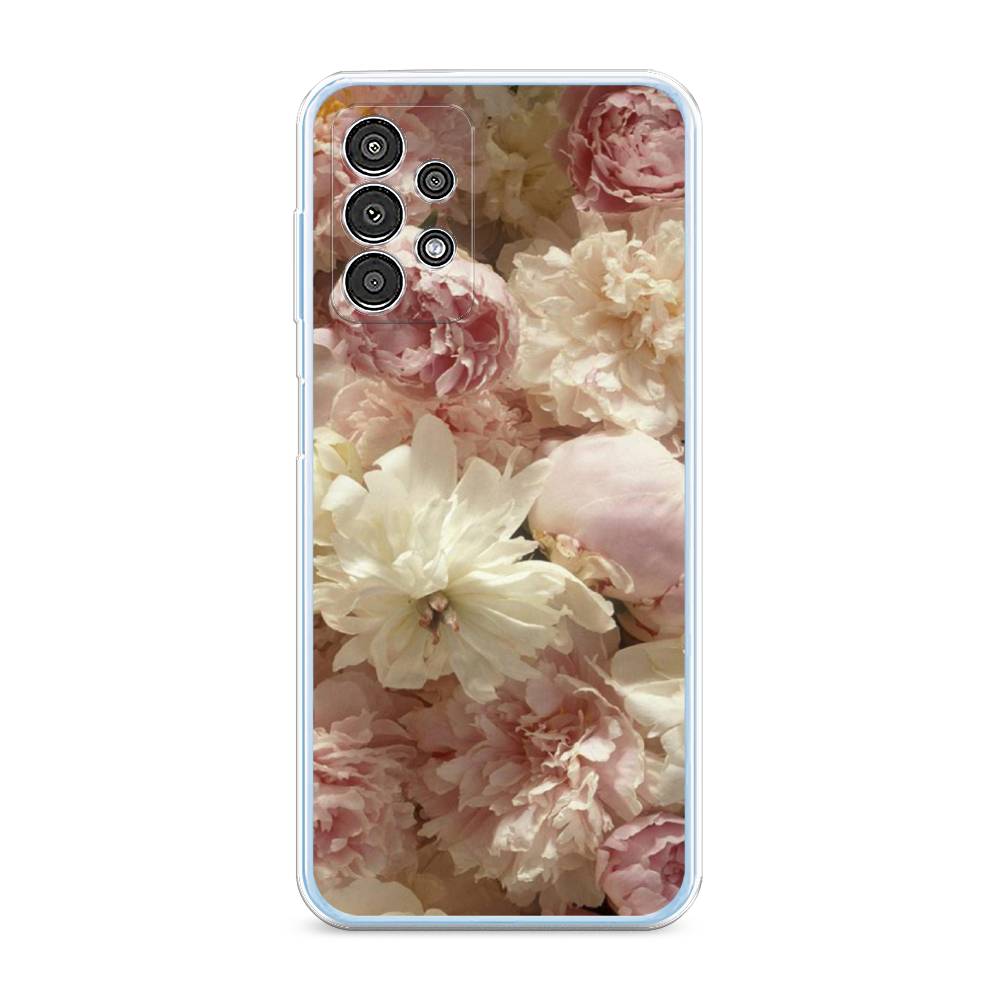 

Чехол Awog на Samsung Galaxy A13 / Самсунг A13 "Пионы светлые", Бежевый;коричневый, 2104850-8