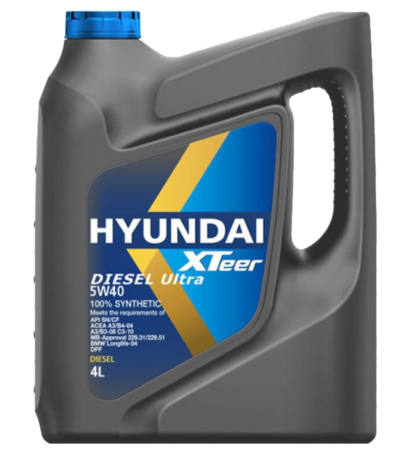 

Моторное масло HYUNDAI Xteer Diesel Ultra 5W40 4л