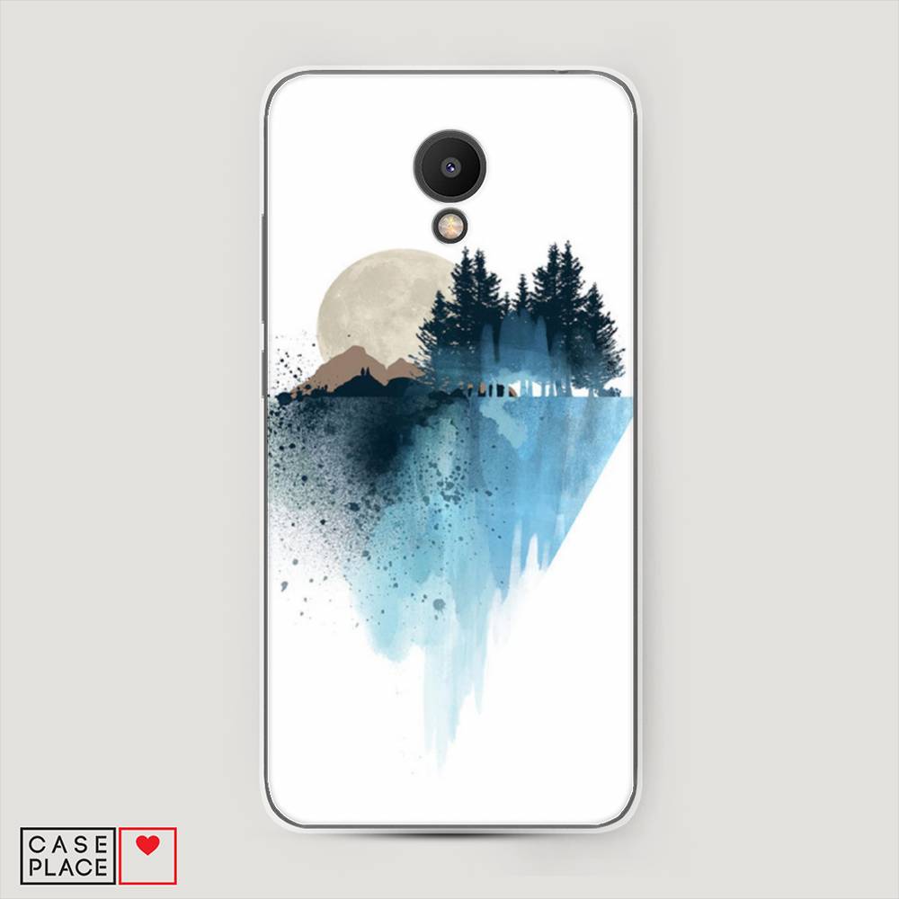 

Чехол Awog на Meizu M6S "Горы 5", Голубой, 72450-4