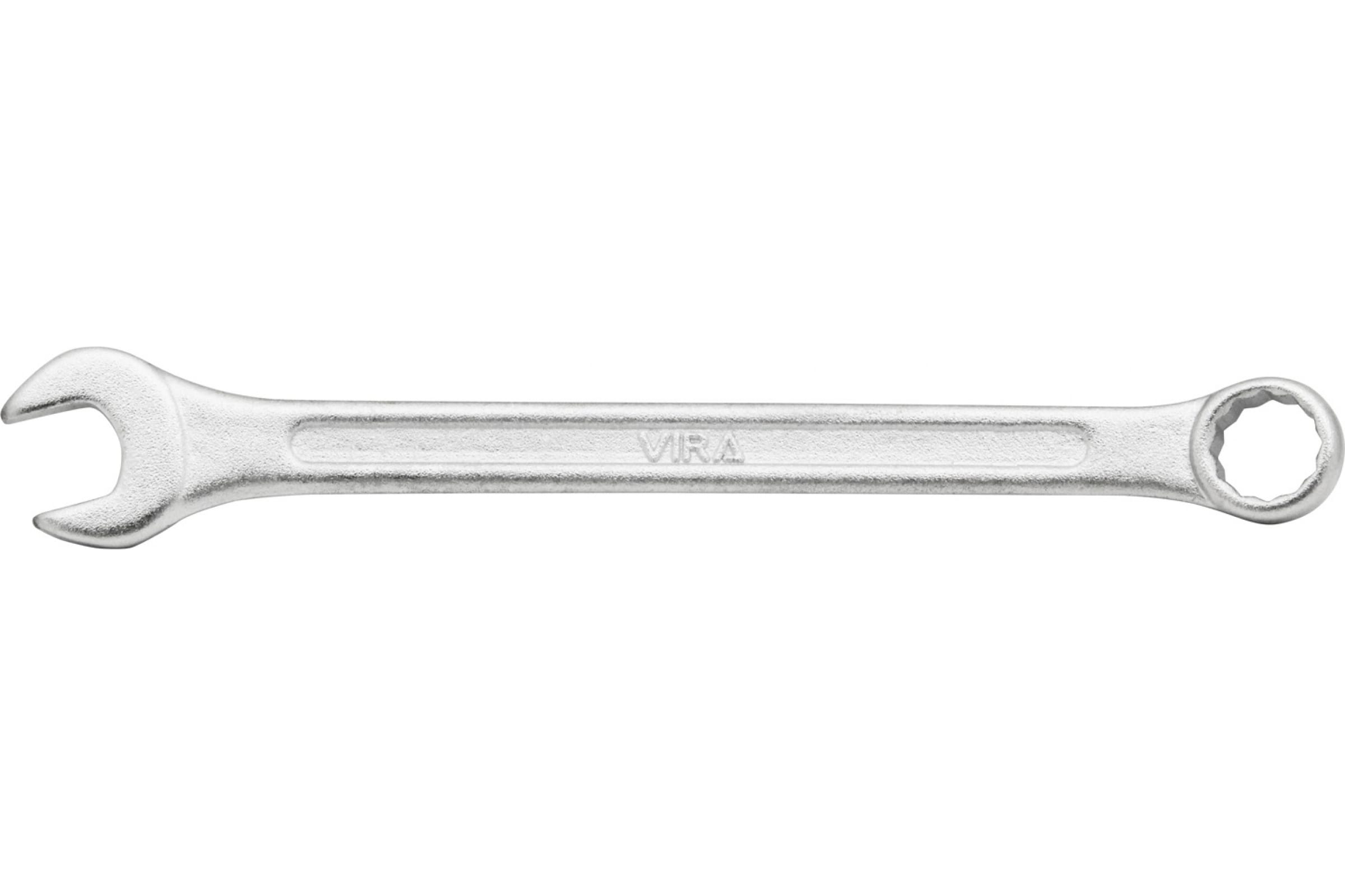 VIRA Ключ комбинированный 10мм Bright Cr-V сталь 511005