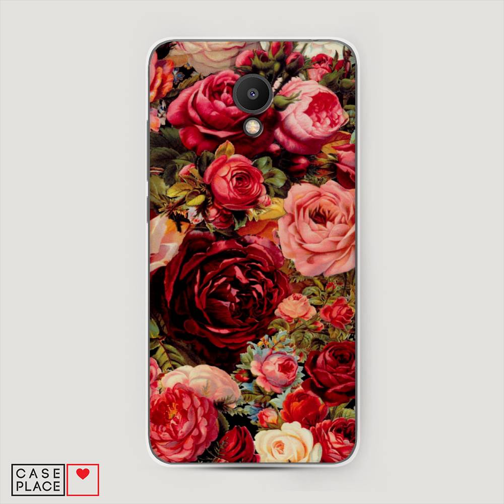 

Чехол Awog "Розы винтажные" для Meizu M6S, 72450-8