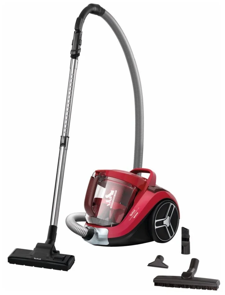 

Пылесос TEFAL TW4853EA красный, черный, TW4853EA