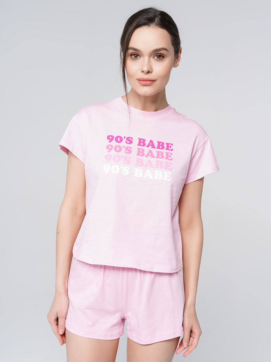 

Пижама женская ТВОЕ 89533 розовая L, 89533