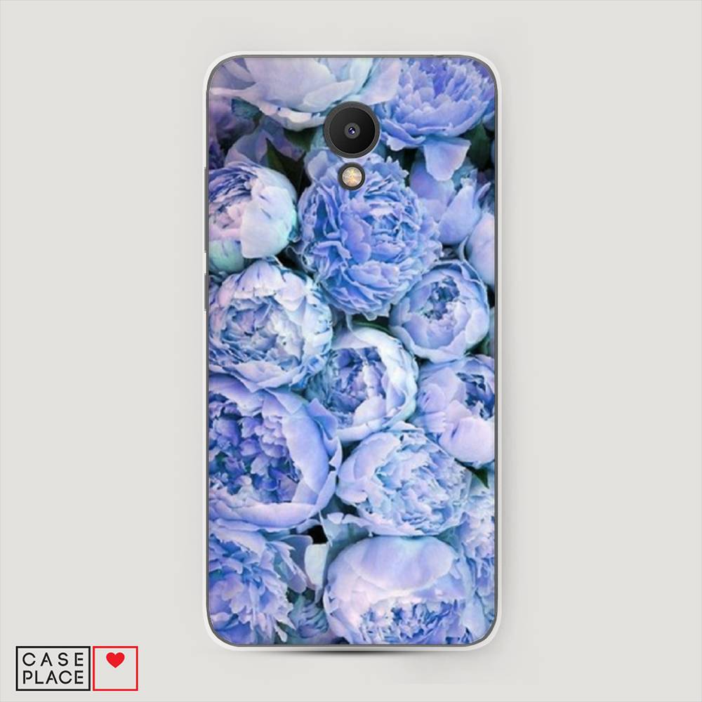 

Чехол Awog на Meizu M6S "Пионы голубые", Голубой, 72450-8