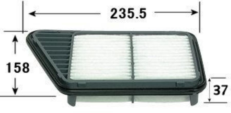 

Фильтр воздушный DAIHATSU JS ASAKASHI A743J