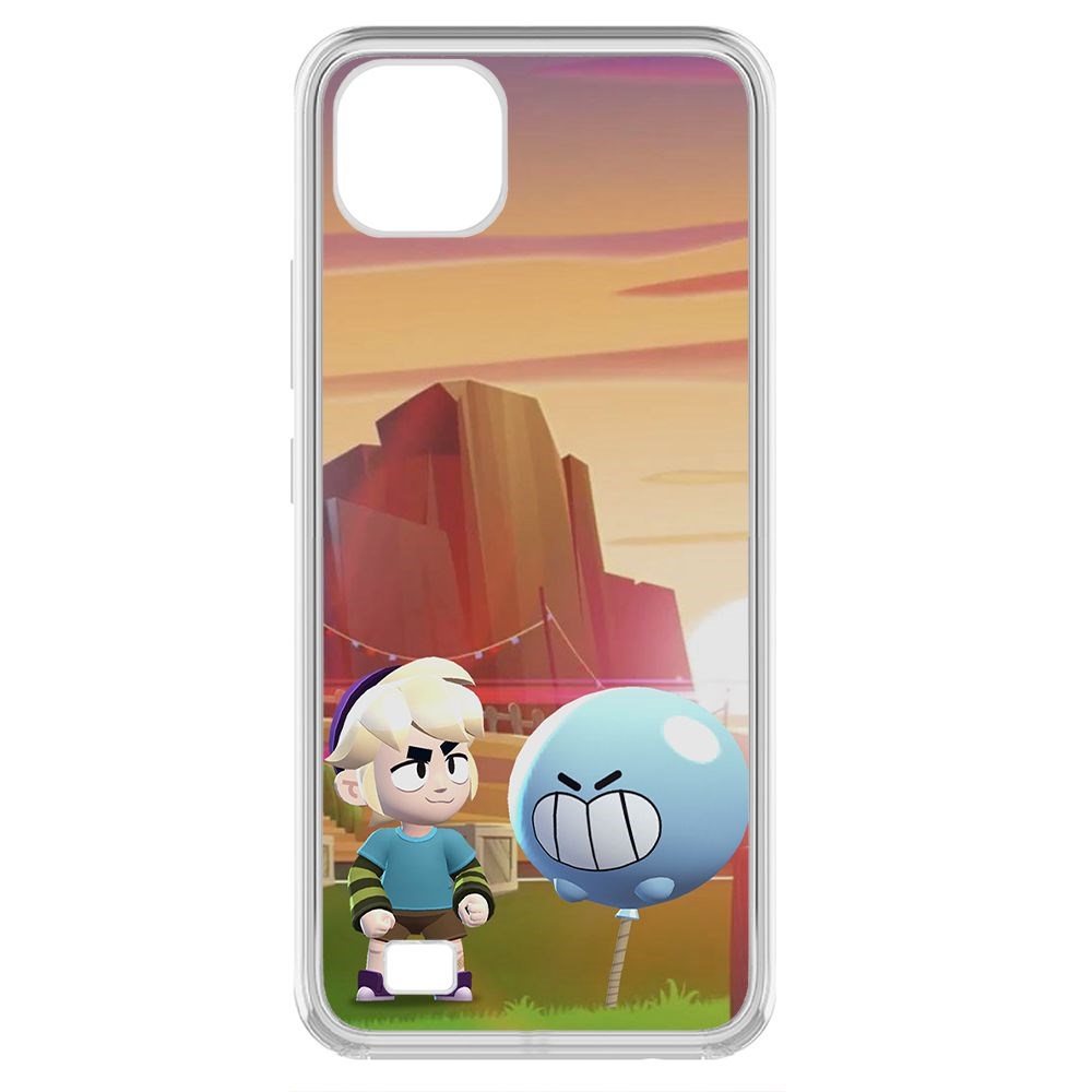 

Чехол-накладка Brawl Stars-Гас для Realme C11 (2021), Прозрачный