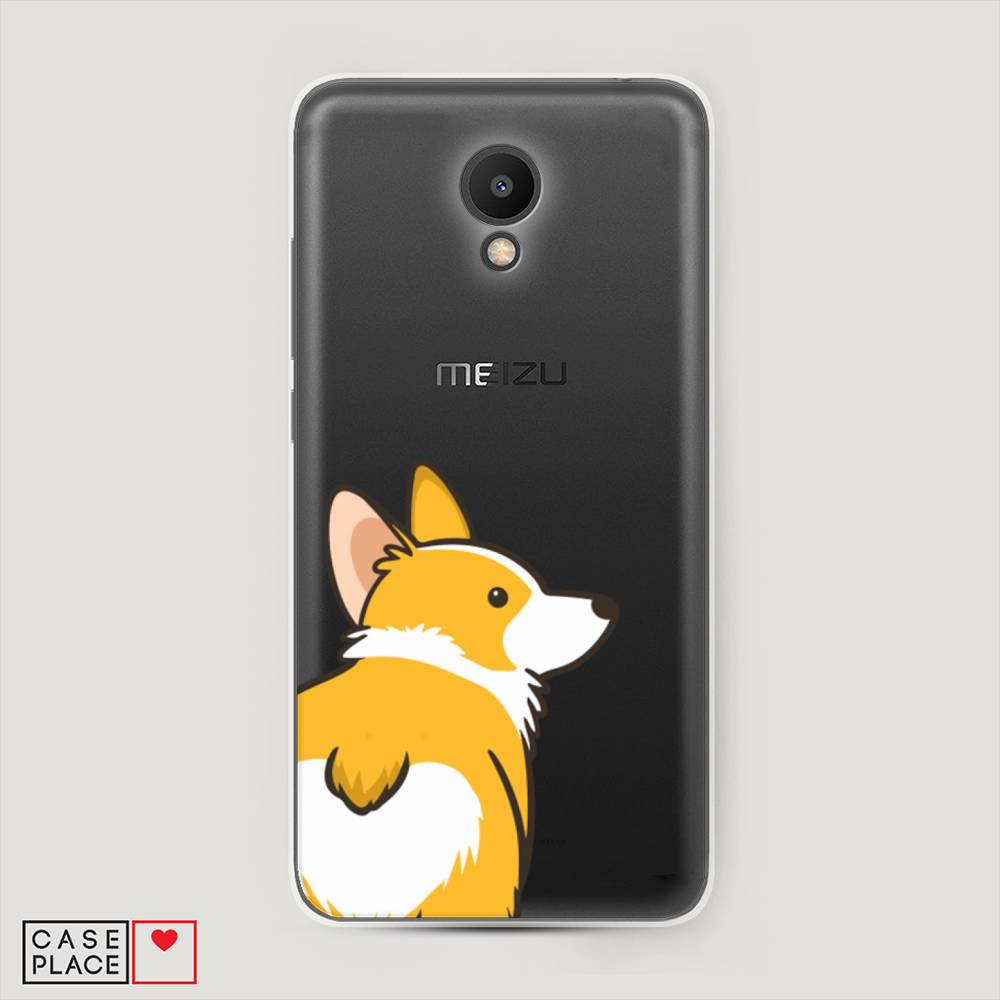 

Чехол Awog на Meizu M6S "Корги следуй за мной", Желтый;бежевый;белый, 72450-2