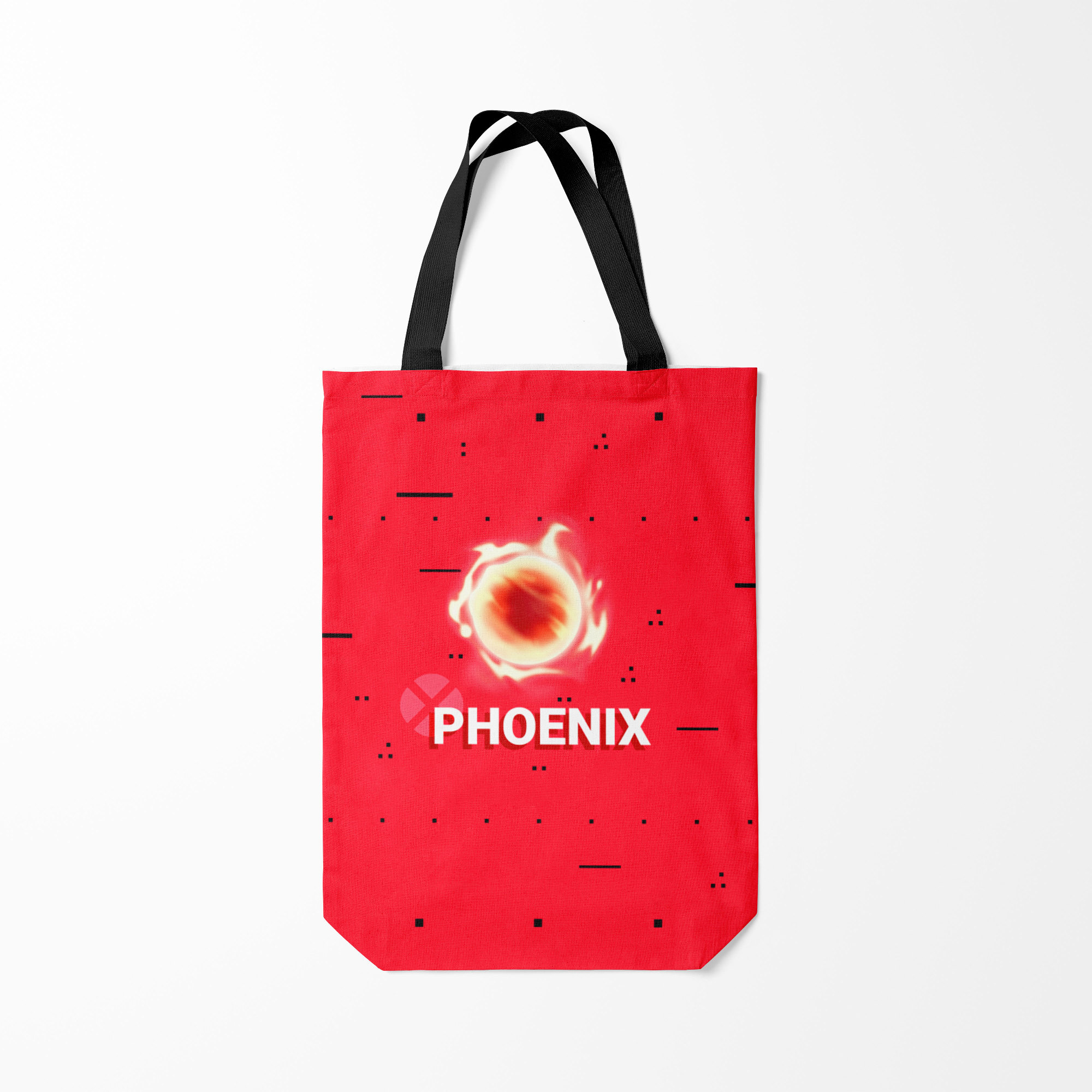 

Сумка шoппер унисекс Burnettie Phoenix, красный, Phoenix