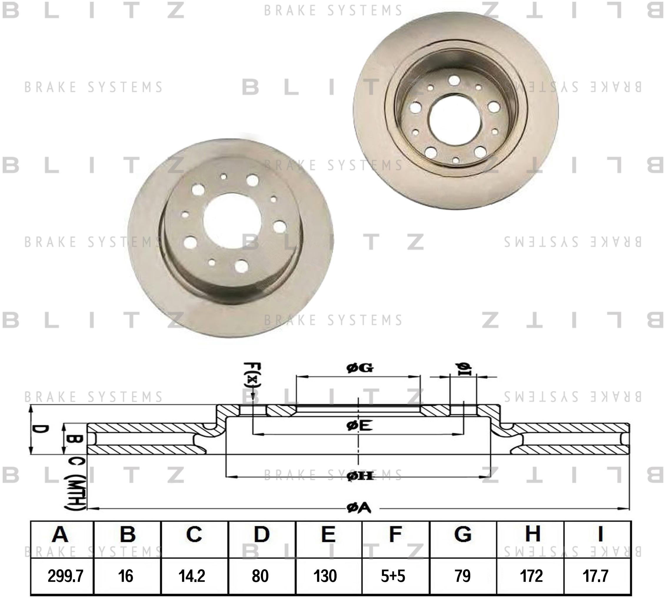 

Диски Blitz BS0242