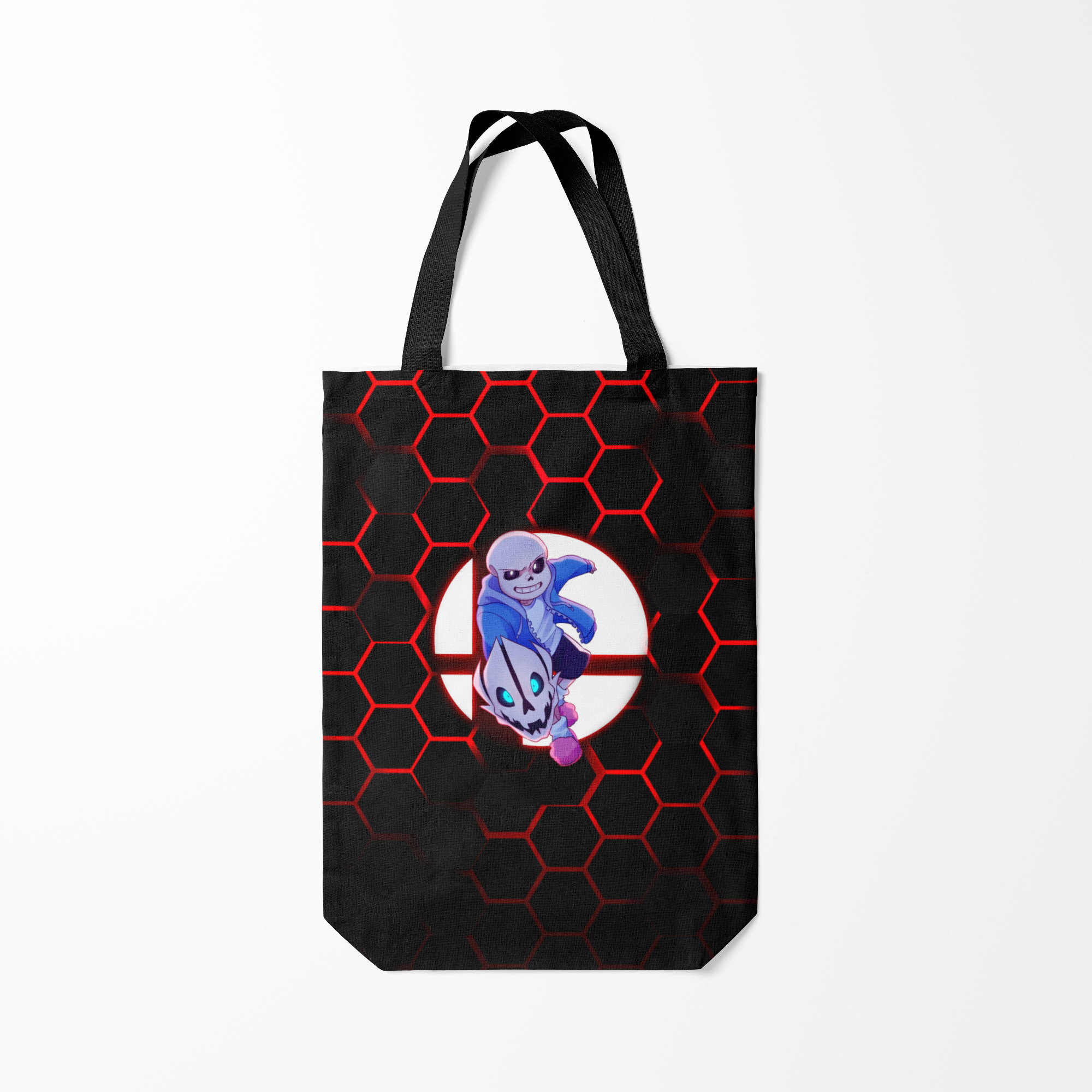 

Сумка шoппер унисекс Burnettie Sans Hexagon, черный, Sans Hexagon