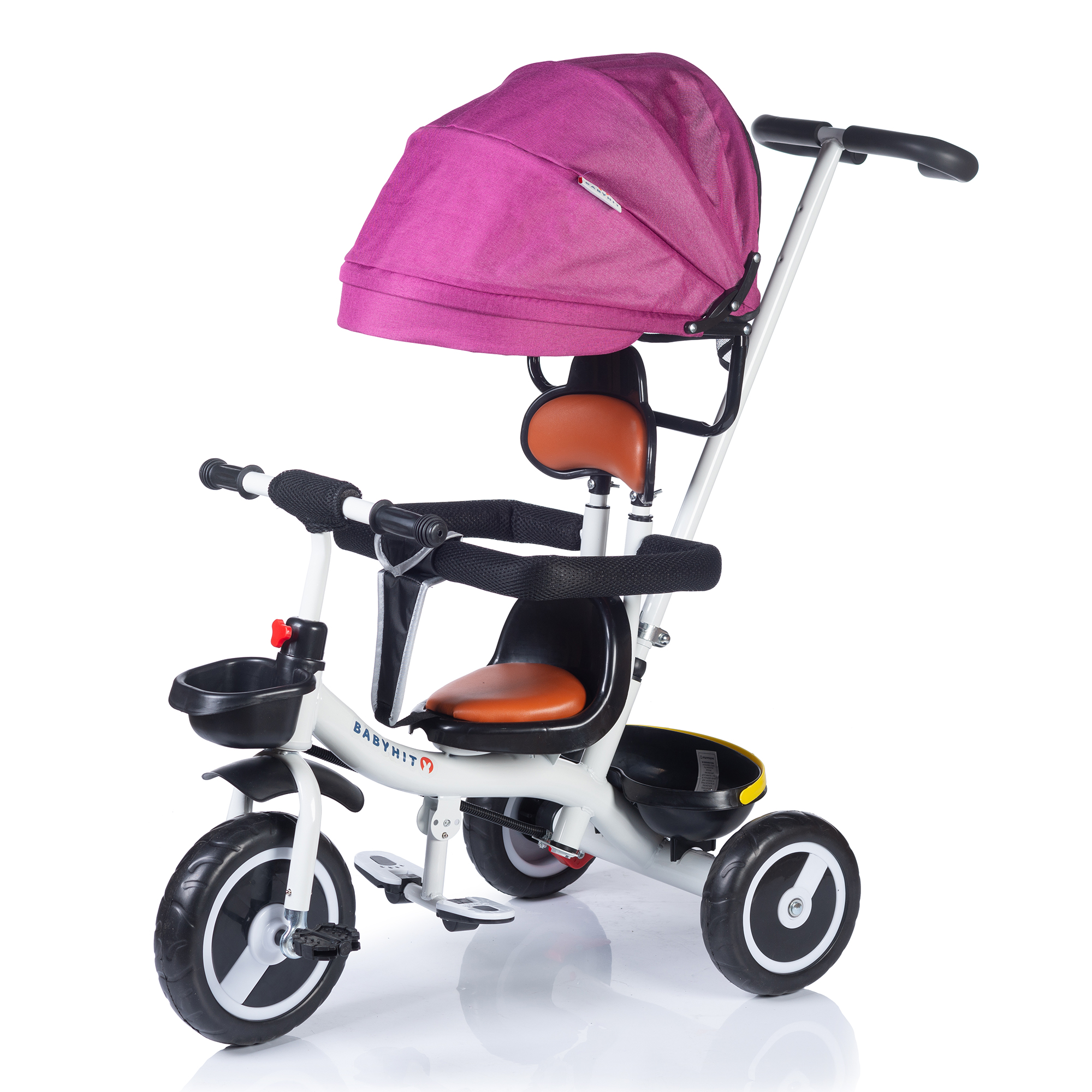 Детский трехколесный велосипед Babyhit Kidway LT, цвет фиолетовый