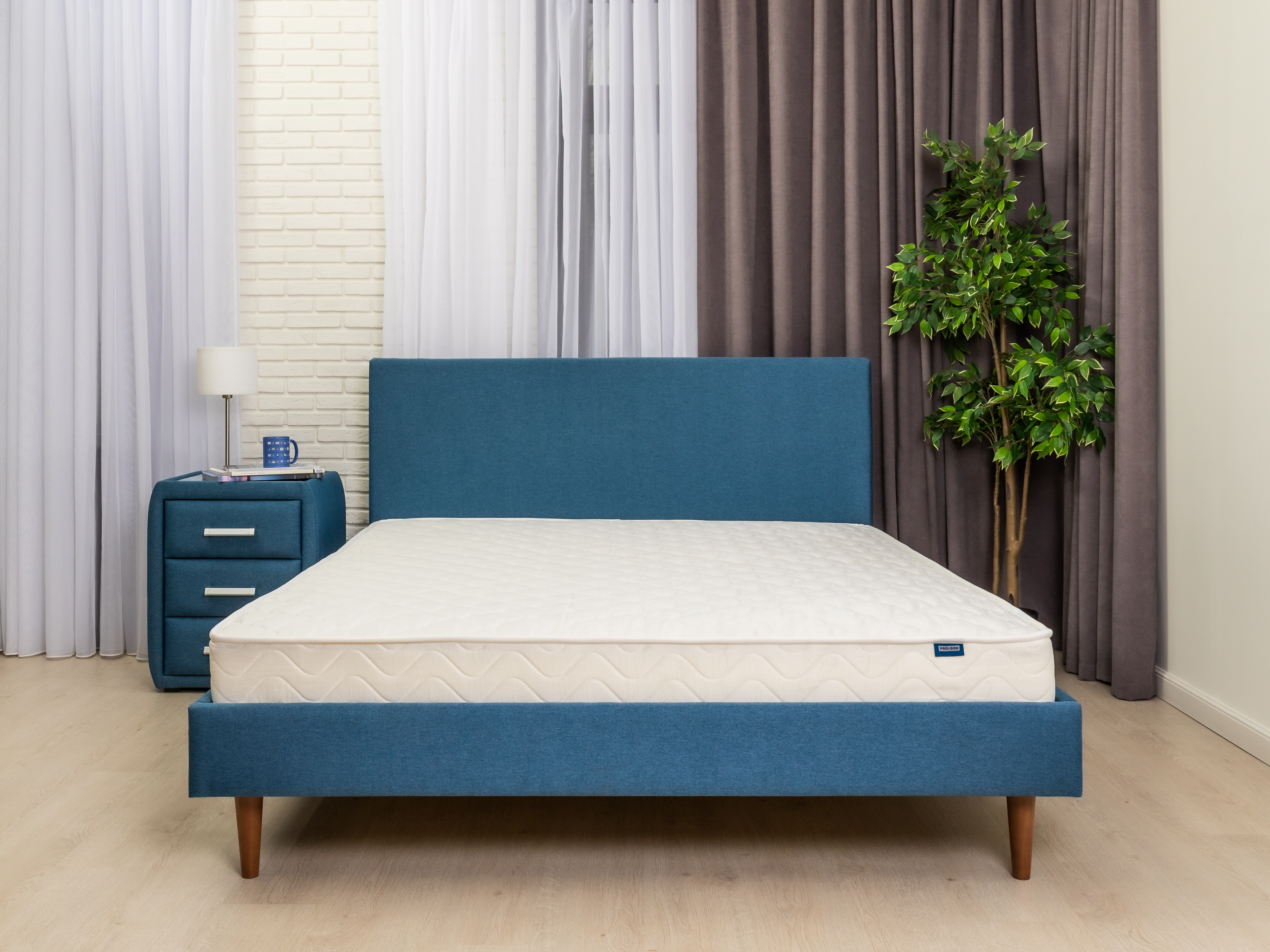 

Матрас ортопедический пружинный PRO x SON Standart M размер 90x200, Белый, Standart M
