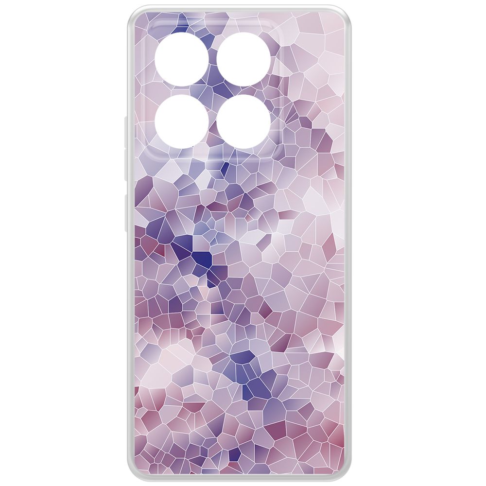 

Чехол-накладка Krutoff Clear Case Витраж 2 для Xiaomi 14T Pro, Прозрачный
